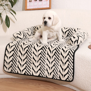 Tapis de <span class=keywords><strong>canapé</strong></span>-lit moelleux pour animaux de compagnie avec rebord surélevé, protège-<span class=keywords><strong>canapé</strong></span> lavable et coussinets pour chiens et chats, tapis absorbants pour animaux de compagnie - Product Image 2