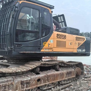 รถขุดไฮดรอลิกขนาดใหญ่ HYUNDAI 520L-9VS มือสอง คุณภาพสูง คุ้มค่า ประหยัดต้นทุน พร้อมมอเตอร์ปั๊ม - Product Image 2