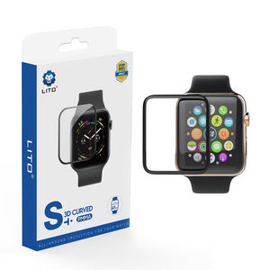 LITO PMMA Film de <span class=keywords><strong>protection</strong></span> flexible en verre trempé Iwatch pour <span class=keywords><strong>apple</strong></span> <span class=keywords><strong>Watch</strong></span> <span class=keywords><strong>8</strong></span> 9 10 Protecteur d'écran 38mm 42mm 40mm 41mm <span class=keywords><strong>45mm</strong></span> 49mm - Product Image 1