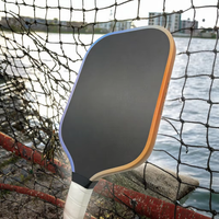 Raquette de pickleball Ben Johns Pro V GEN5, mousse EVA thermoformée, surface rugueuse de 16 mm, fibre de carbone Toray T700, personnalisée
