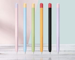 2025 nouvel article <span class=keywords><strong>prix</strong></span> de gros housse de protection en silicone souple pour <span class=keywords><strong>Apple</strong></span> <span class=keywords><strong>Pencil</strong></span> Cover avec deux capuchons - Product Image 2