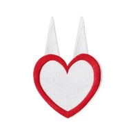Accessoires vestimentaires brodés, patchs brodés DIY, ruban adhésif, nœud papillon, cœur pour chaussures, chapeaux, sacs, jouets
