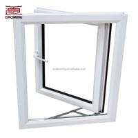 Système de quincaillerie sécurisé pour fenêtre à battant horizontale en PVC avec moustiquaires magnétiques et pliables antivol