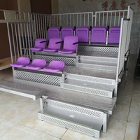 Tribunes démontables portables JY-715 en acier pour stades extérieurs