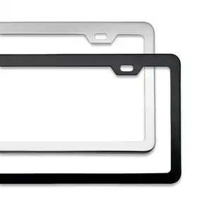 2024 Hot Sale Plastic Number Plate Holder License Plate Frame Custom License Plate Frames Wholesale For Easy To Install