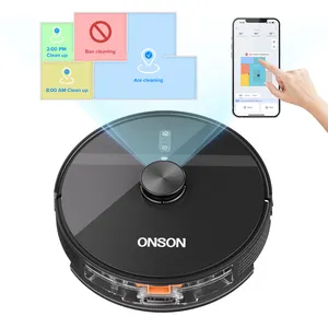 Onson cuộc sống thông minh Glass Bảng điều chỉnh Robot hút chân không aspirador aspiradora Robot hút bụi