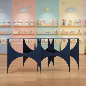 Table <span class=keywords><strong>console</strong></span> géométrique moderne de luxe léger italien en bois pour <span class=keywords><strong>entrée</strong></span> de maison et zone de porte <span class=keywords><strong>d</strong></span>'<span class=keywords><strong>entrée</strong></span> - Product Image 2