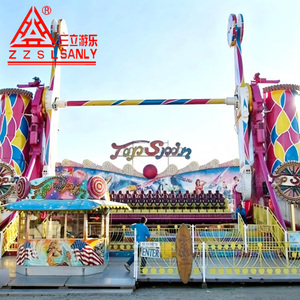 Nouvelles attractions de parc d'attractions à thème de manèges de carnaval, sensations fortes extrêmes, manèges Top Spin à vendre - Product Image 4