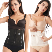 Ceinture sexy pas chère avec haut à six boutons et taille sous-poitrine et corset serré pour le maintien de la taille et le remodelage du corps