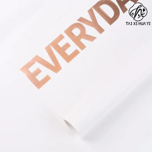 Papel de paquete coreano de periódico inglés europeo con revestimiento de un solo lado Material de embalaje de flores frescas - Product Image 5