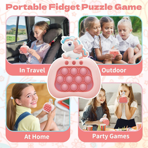 Regali di Compleanno <span class=keywords><strong>per</strong></span> Bambini, Gioco Portatile Quick Fast Push Puzzle, Giocattolo Luminoso Antistress, Divertente Gioco Sensoriale Pop Bubble - Product Image 6