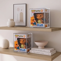 Vitrine de présentation pour figurines de collection en acrylique Gelato pour collectionneurs, protection UV, coque rigide transparente