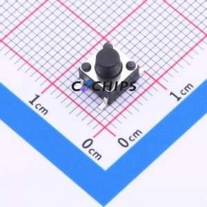 6.0*6.0*6.0 Tactile Switch SMD-4P,6x6mm Switch ( Switch Length: 6mm )( Switch Width: 6mm )( Switch Height: 6mm ) - Product Image 1