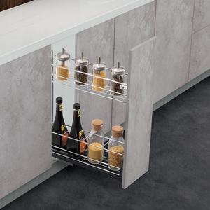 D316 Cesta de alambre extraíble Unidad de base de <span class=keywords><strong>despensa</strong></span> de cocina Almacenamiento de cajones de <span class=keywords><strong>armario</strong></span> - Product Image 1