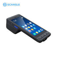 Scangle H1 5.5 pouces 4G Android 14 Terminal de poche PDA POS pour entrepôt logistique 5050mAh batterie WiFi Bluetooth USB