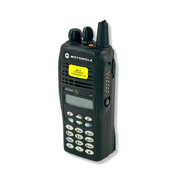 Wholesale Gp380 Walkie Talkie, High Power Handheld Wireless Communication Two Way Radio Easy-to-use Menu with Full Keypad Hot