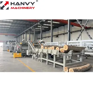 Hanvy New Diameter 550 Mm Veneer Line For Poplar