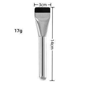 แปรงรองพื้นแบบแบน ขนสังเคราะห์คุณภาพสูง สำหรับแบรนด์ส่วนตัว ด้ามจับพลาสติก ใช้สำหรับรองพื้นและคอนซีลเลอร์ - Product Image 4