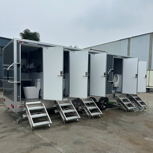 Toilettes de camping durables OEM ODM, toilettes portables modulaires, remorque de toilettes mobiles - Product Image 4