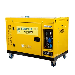 Eenvoudig Te Bedienen Draagbare Slient Goedkope Diesel Generator 220V 50/60Hz Diesel Generatoren