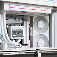 Thermalright TL-UB24R blanco de alto rendimiento 240mm ARGB caso ventilador 240 * 120 * 25mm doble 120mm ARGB ventilador para PC