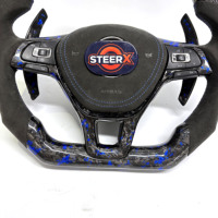 Volant en fibre de carbone / Volkswagen pour Golf 7 MK7 Passat Touareg Tiguan Polo GTD MK6 R-Line CC Jetta