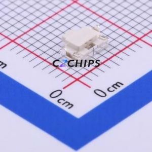 K2-1806FN-A3DW-04 Tactile Switch SMD Switch Single Pole Single Throw Rectangle Button 1.8N Horizontal Mount - Product Image 1