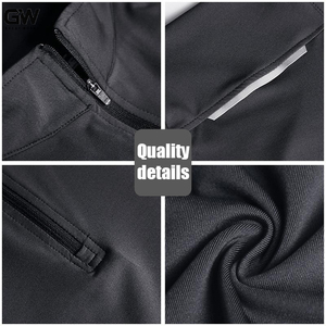 Magliette da <span class=keywords><strong>Golf</strong></span> Personalizzate dai Produttori, Asciugatura Rapida, Rinfrescanti, con Zip <span class=keywords><strong>1</strong></span>/4, Motivo Tinta Unita, per <span class=keywords><strong>Polo</strong></span> e Pullover - Product Image 5