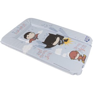 Tappetino morbido per il cambio pannolini Justice League Batman, Flash, Superman cm 73x48,5x3 - Product Image 2