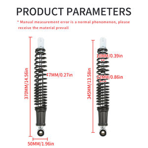 Accesorios de motocicleta CNC, piezas de protección de resorte grueso multicolor, amortiguador de aleación de aluminio para 2020-2024, para motocicleta,- - Product Image 2