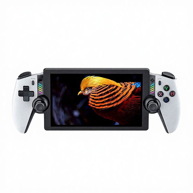 128GB M28 Linux Emelec Handheld Gaming Console 7inch 1280x720 Color Display Touch Screen 4000mAh Battery Video Games 5G Games