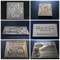 Machine de gravure CNC pour le marquage à chaud, l'estampage à chaud, et les matrices plates 2D en laiton pour l'impression