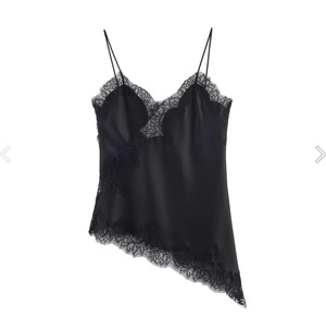 ชุดเดรสสายเดี่ยวลูกไม้แบบไม่สมมาตร ดีไซน์หรูหราและเซ็กซี่สำหรับผู้หญิง แฟชั่นทันสมัย - Product Image 6