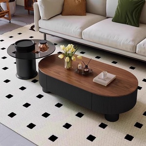 <span class=keywords><strong>Mesa</strong></span> de <span class=keywords><strong>Centro</strong></span> de Madera Sólida de Nogal Negro Norteamericano, Certificada por FSC, Moderna y Ovalada, para Proyectos de Hoteles de Lujo, Venta al Por Mayor - Product Image 2