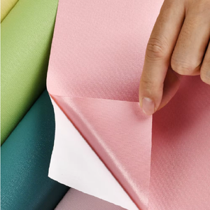 Papier peint auto-adhésif en PVC de couleur unie mate, design floral moderne, papier contact pelable et collant en rouleau pour chambre à coucher, salon, cuisine - Product Image 2