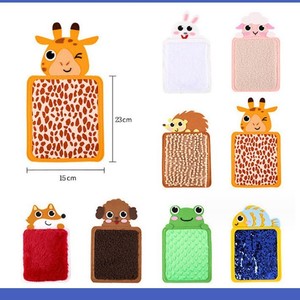 <span class=keywords><strong>Livre</strong></span> de feutre imprimé personnalisé 3D, jouet pour chien en tissu froissé sensoriel doux pour enfants autistes, coussin sensoriel éducatif de dessin animé - Product Image 3