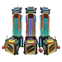 Machine de jeu d'arcade de boxe Hercules Hammer, à monnayeur, jeu de force sportif