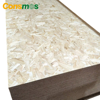 Consmos Panneaux OSB (Oriented Strand Board) de 8 mm, 9,5 mm, 11,1 mm, prix bas, haute qualité, pour le marché du Chili, du Pérou et du Mexique