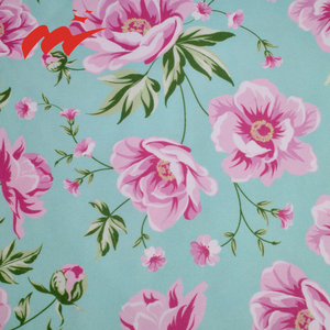 ミンゴ繊維衣服花花4ウェイストレッチスパンデックス織りポリエステルカスタム昇華デジタル印刷生地ドレス用 - Product Image 1