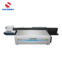 Sunthinks-impresora Uv SG6 2513-V06 de alta calidad, plóter de impresora UV de cama plana de plástico para puerta de Metal y vidrio