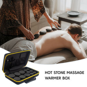 Borsa di pietra per massaggio elettrico portatile con controllo della temperatura di regolazione per la cura della salute e il corpo rilassante - Product Image 3