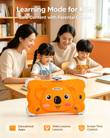 Tablette Android 14 de 7 pouces pour l'éducation des enfants, 12+256 Go, avec emplacement pour carte SIM, Wi-Fi, tablette pour enfants, avec emballage