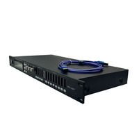 Procesador de Audio Profesional con Función FIR Sistema de Gestión de Altavoces 4 Entradas 8 Salidas Procesador de Audio DSP para Altavoces