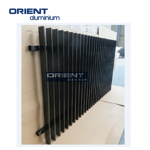 Clôture noire, <span class=keywords><strong>lame</strong></span> verticale en Aluminium 1800H X 2400W, livraison gratuite - Product Image 5