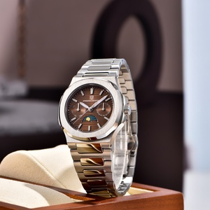 Nouvelles montres de luxe PAGANI DESIGN 2025 pour femmes, sportives, en acier inoxydable, à quartz, avec verre, multifonctionnelles, chronographe, phase de lune, automatiques - Product Image 4