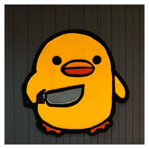 Karpet lantai berumbai desain kartun mode ukuran kustom karpet Area potong pola Anime untuk luar ruangan - Product Image 4