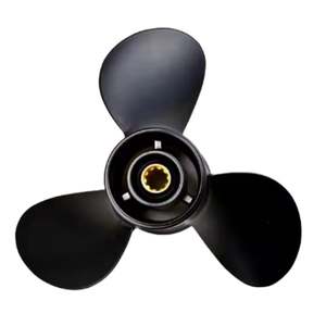 10-3/8x12 48-19639A40 Mercury Mariner <span class=keywords><strong>Force</strong></span> 9,9 25HP 10Spline Fueraborda Capitán Black <span class=keywords><strong>Max</strong></span> Hélice - Product Image 3