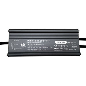 ไดรเวอร์ LED หรี่แสงได้12V 50W ไฟ LED หรี่แสงได้สำหรับใช้กลางแจ้ง2หรี่แสงได้มีใบรับรอง DALI2ของ SAA - Product Image 2