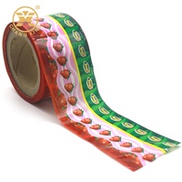 Película de giro de caramelo de PVC/ PET Natural impresa personalizada Flexible de grado alimenticio para caramelo de caramelo duro o caramelo de Chocolate
