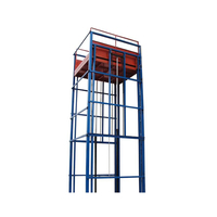 3m 4m 5m 500kg 1000kg 2000kg Vertikaler hydraulischer Fracht aufzug Lift Warehouse Cargo Lift Aufzug